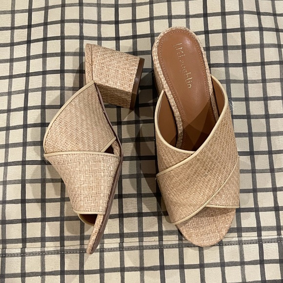 J. McLaughlin Shoes J Mclaughlin Rattan Tribeca Mules Poshmark